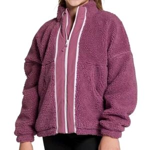 NWT DSG Purple Sherpa Jacket Size L